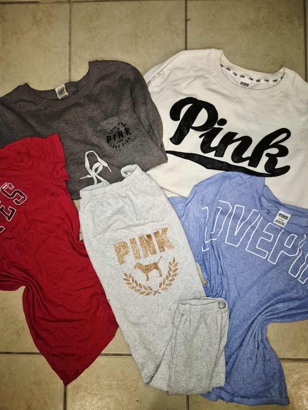 Pink Bundle Fair Conditions Size m